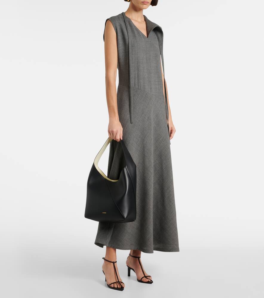 Jil Sander Vertigo Medium leather tote bag