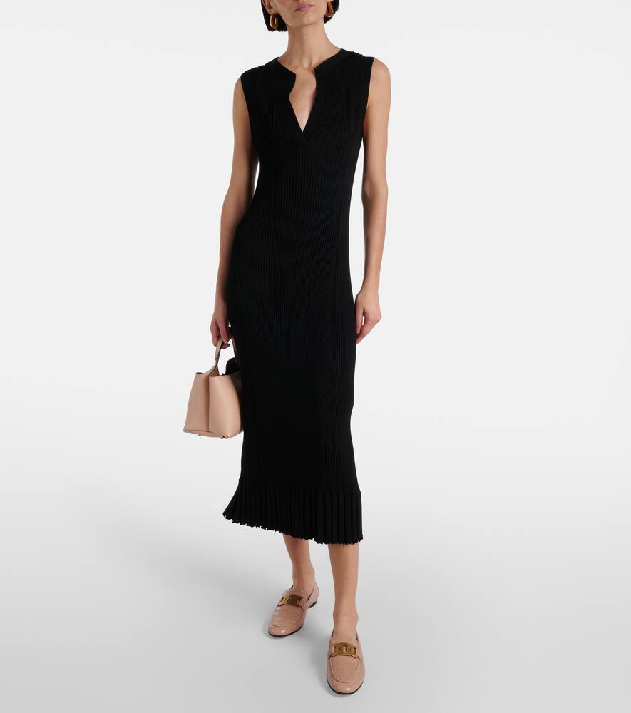 Tod's Kate croc-effect leather loafers
