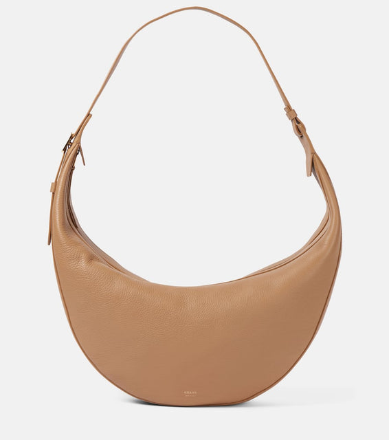 Khaite Augustina leather shoulder bag. Shop Khaite Shoulder Bags for women now.