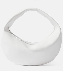 Khaite Olivia patent leather shoulder bag. Shop Khaite Shoulder Bags for women now.