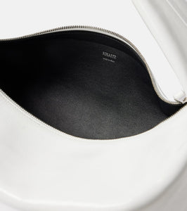Khaite Olivia patent leather shoulder bag