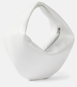 Khaite Olivia patent leather shoulder bag
