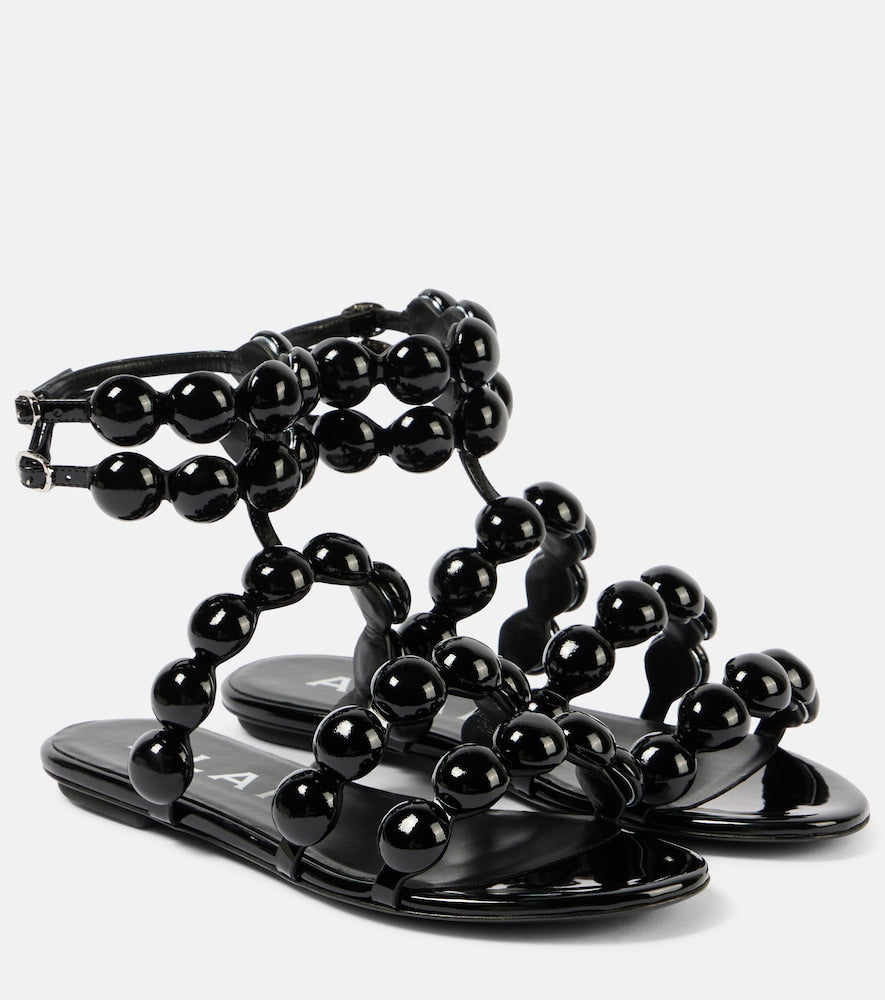 Alaia Sphere leather sandals - Alaia Sphere 皮革凉鞋