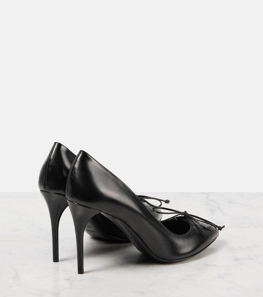 Alaia 90 leather pumps