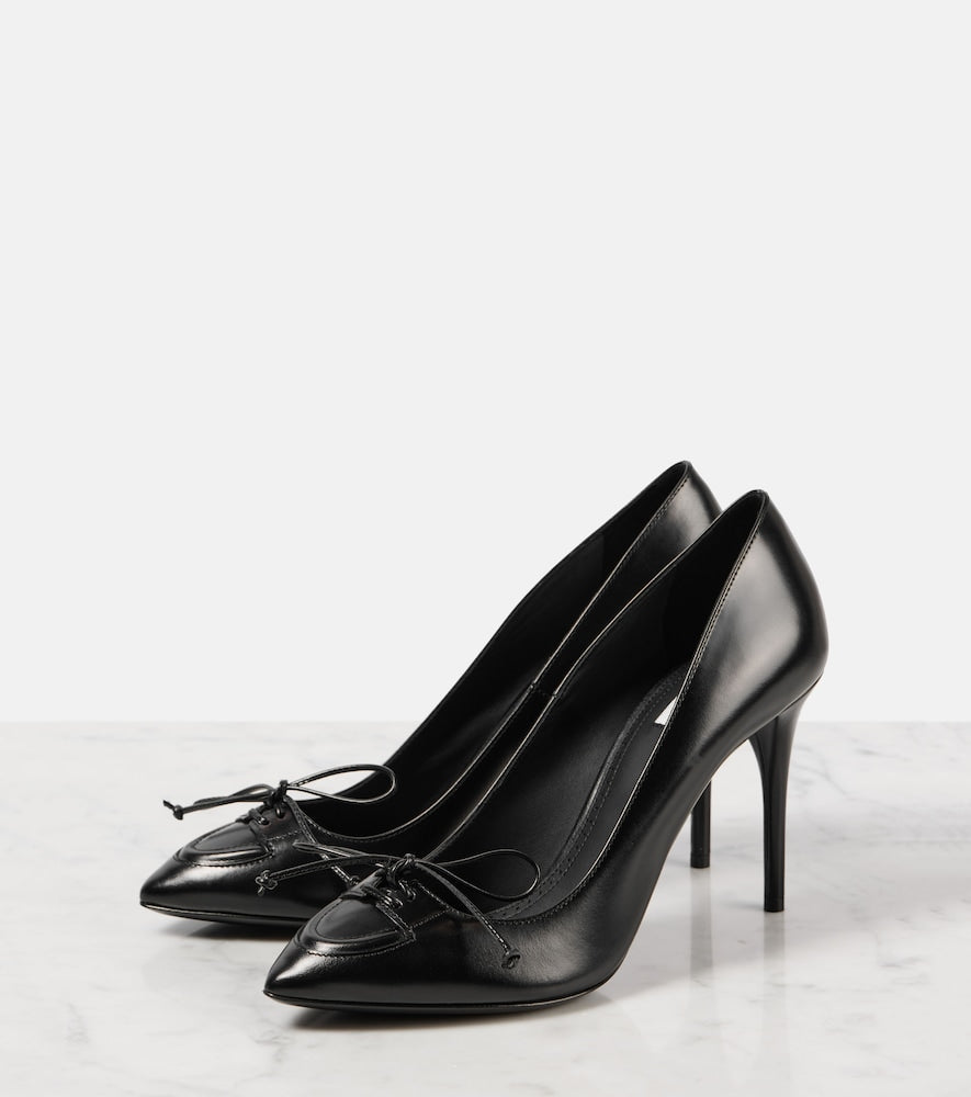 Alaia 90 leather pumps
