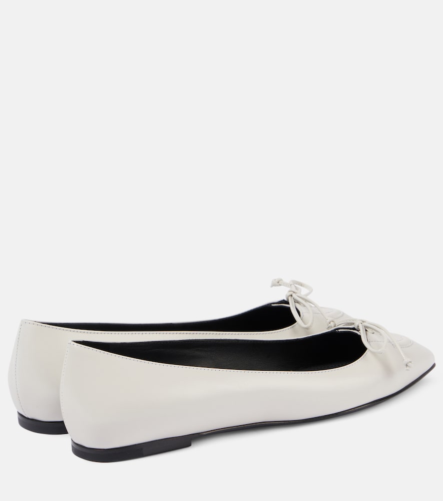 Alaia Leather ballet flats