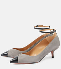 Aquazzura Pinot 50 suede pumps