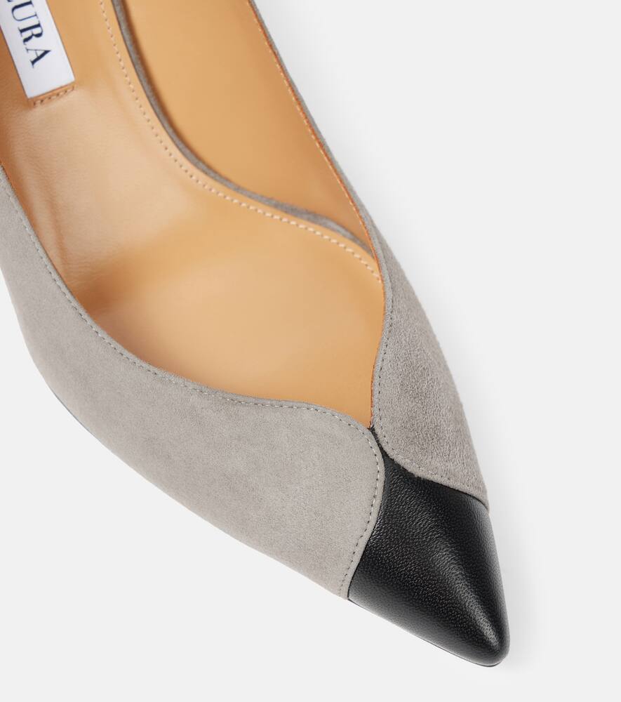 Aquazzura Pinot 50 suede pumps