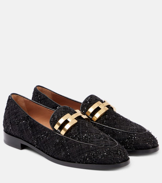 Aquazzura Brandi boucl√É¬© loafers