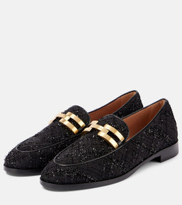 Aquazzura Brandi boucl√É¬© loafers