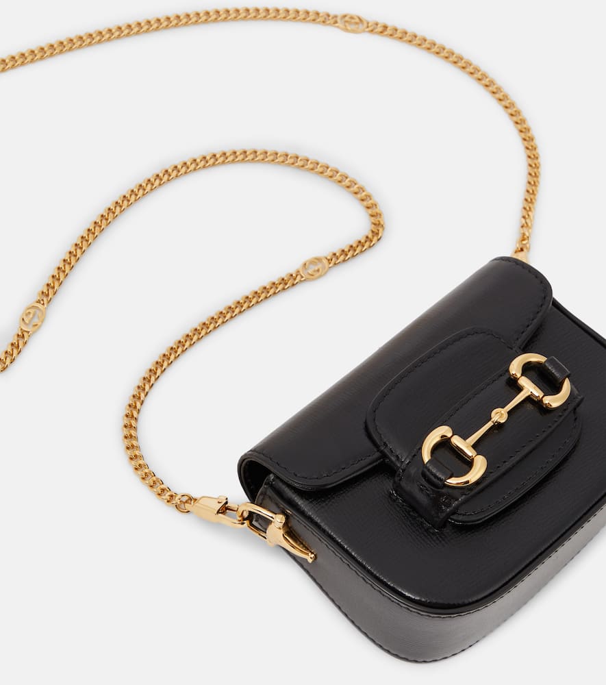 Gucci Gucci Horsebit 1955 Mini leather shoulder bag