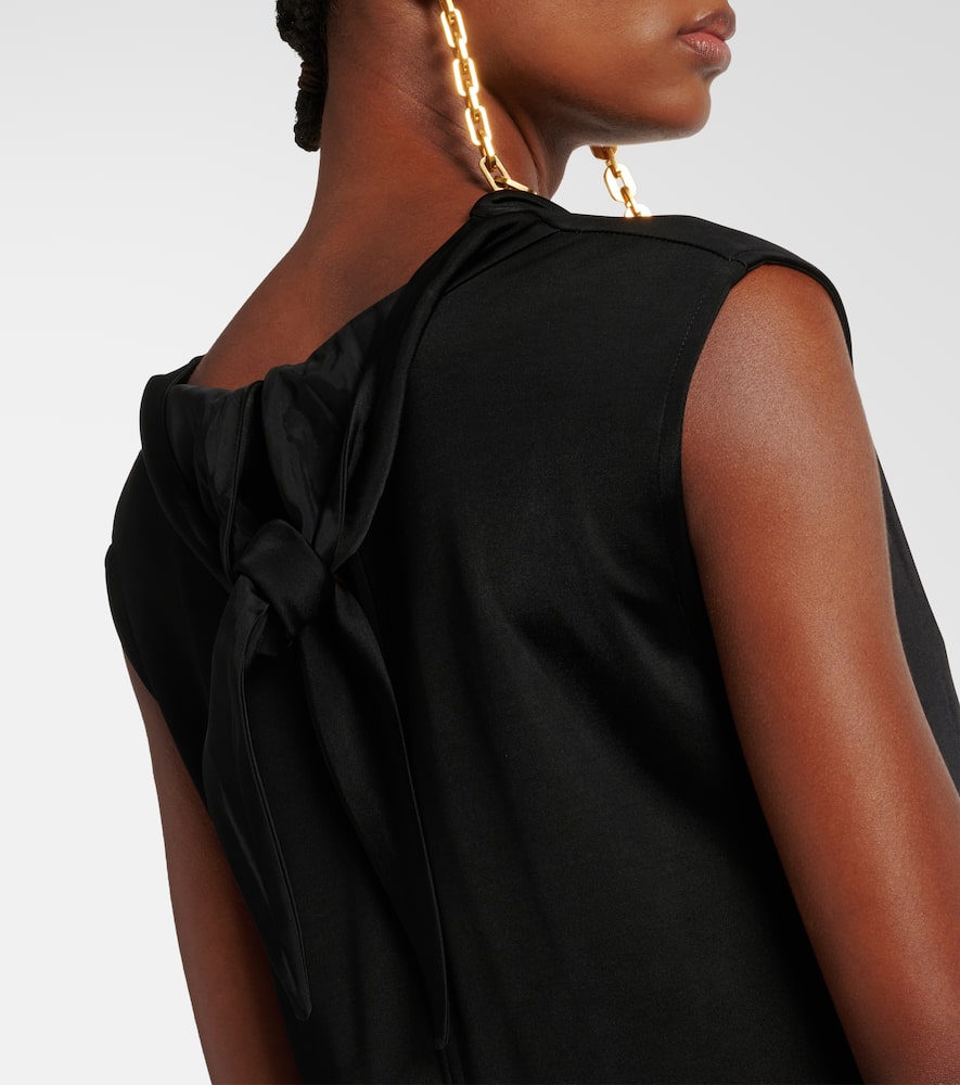 Jil Sander Tie-detail midi dress