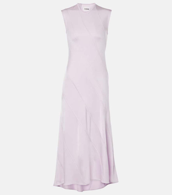 Jil Sander Asymmetric midi dress