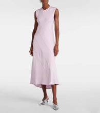 Jil Sander Asymmetric midi dress