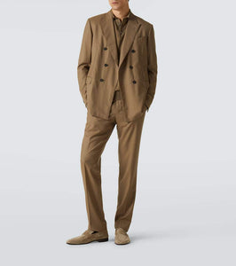 Zegna L'Asola suede penny loafers