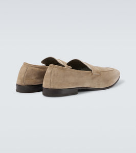 Zegna L'Asola suede penny loafers