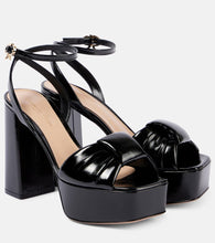 Gianvito Rossi Parad√É¬¨ leather platform sandals