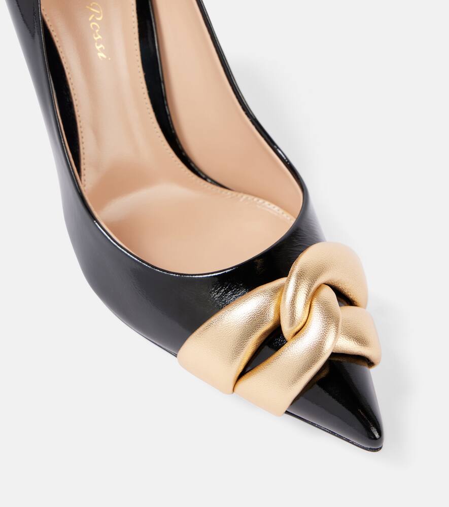 Gianvito Rossi 105 patent leather pumps