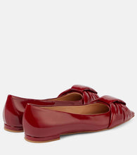 Gianvito Rossi Parad√É¬¨ patent leather ballet flats