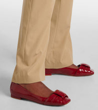 Gianvito Rossi Parad√É¬¨ patent leather ballet flats