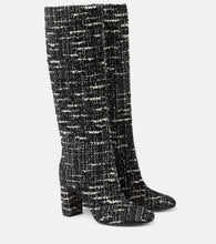 Gianvito Rossi Boucl√É¬© knee-high boots
