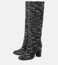Gianvito Rossi Boucl√É¬© knee-high boots