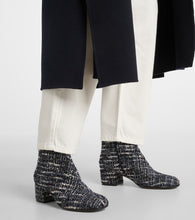 Gianvito Rossi 45 Bouclé ankle boots