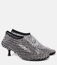 Christopher Esber Minette embellished fishnet pumps