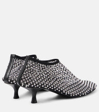 Christopher Esber Minette embellished fishnet pumps
