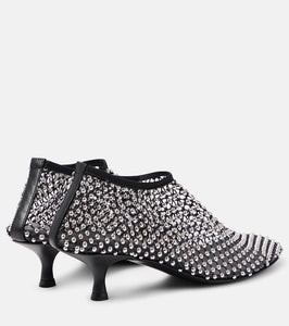 Christopher Esber Minette embellished fishnet pumps