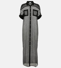 Jade Swim Mika mesh shirt dress