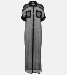 Jade Swim Mika mesh shirt dress