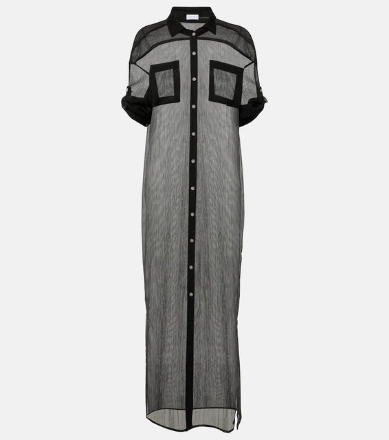 Jade Swim Mika mesh shirt dress