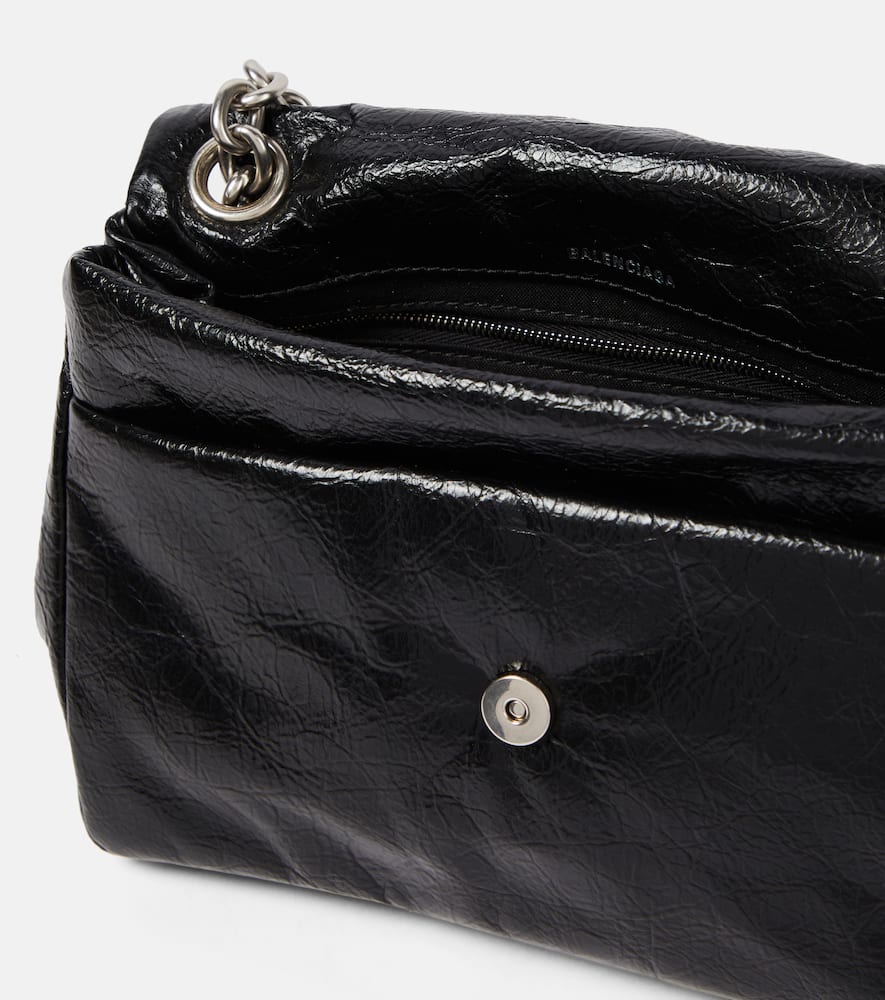Balenciaga Monaco Mini BB leather shoulder bag