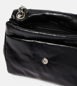 Balenciaga Monaco Mini BB leather shoulder bag
