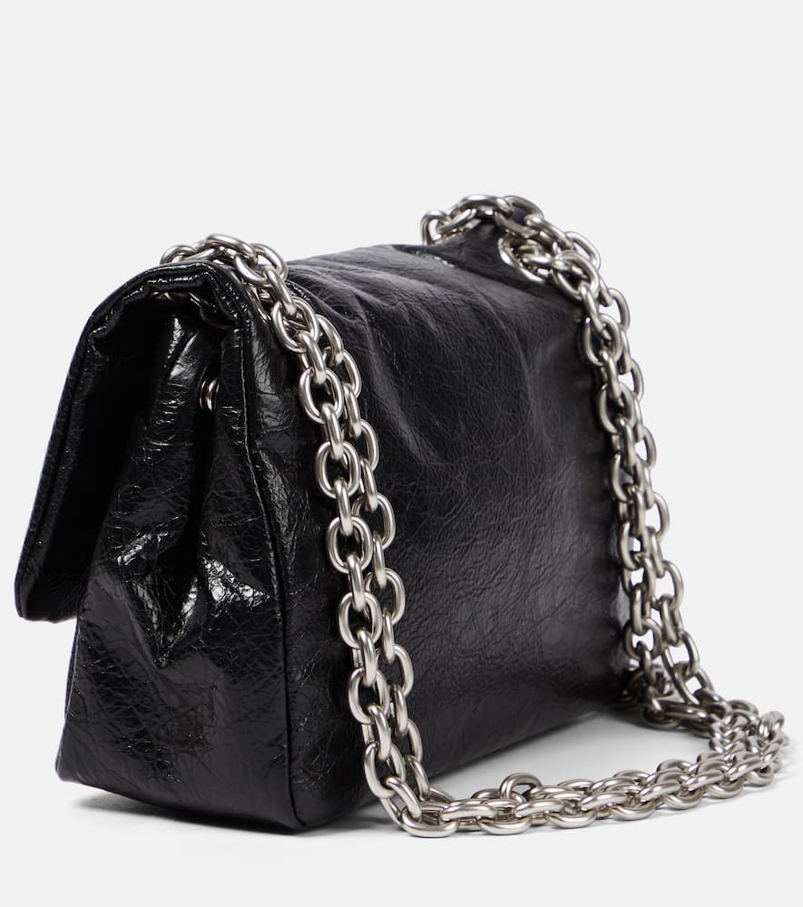 Balenciaga Monaco Mini BB leather shoulder bag