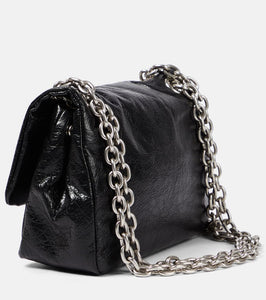 Balenciaga Monaco Mini BB leather shoulder bag