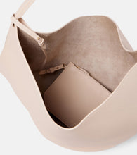 Khaite Lotus Medium leather tote bag