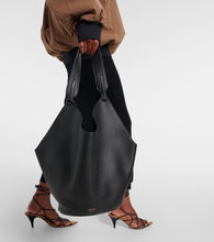 Khaite Lotus Medium leather tote bag