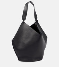 Khaite Lotus Medium leather tote bag