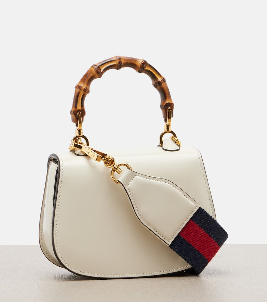 Gucci Gucci Bamboo 1947 Mini leather top-handle bag