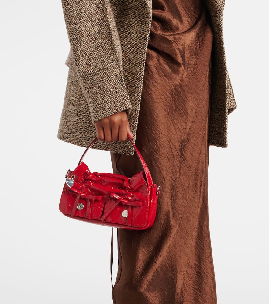Acne Studios Multipocket Micro leather shoulder bag