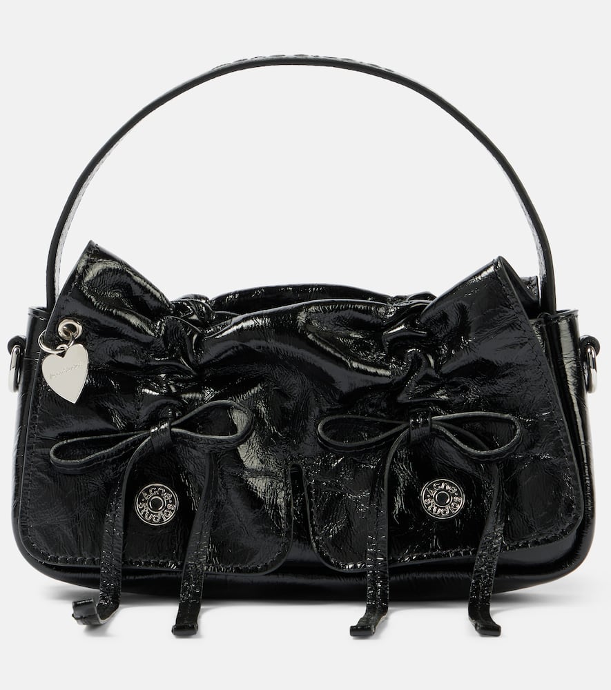 Acne Studios Multipocket leather shoulder bag. Shop Acne Studios Top-Handle Bags for women now.