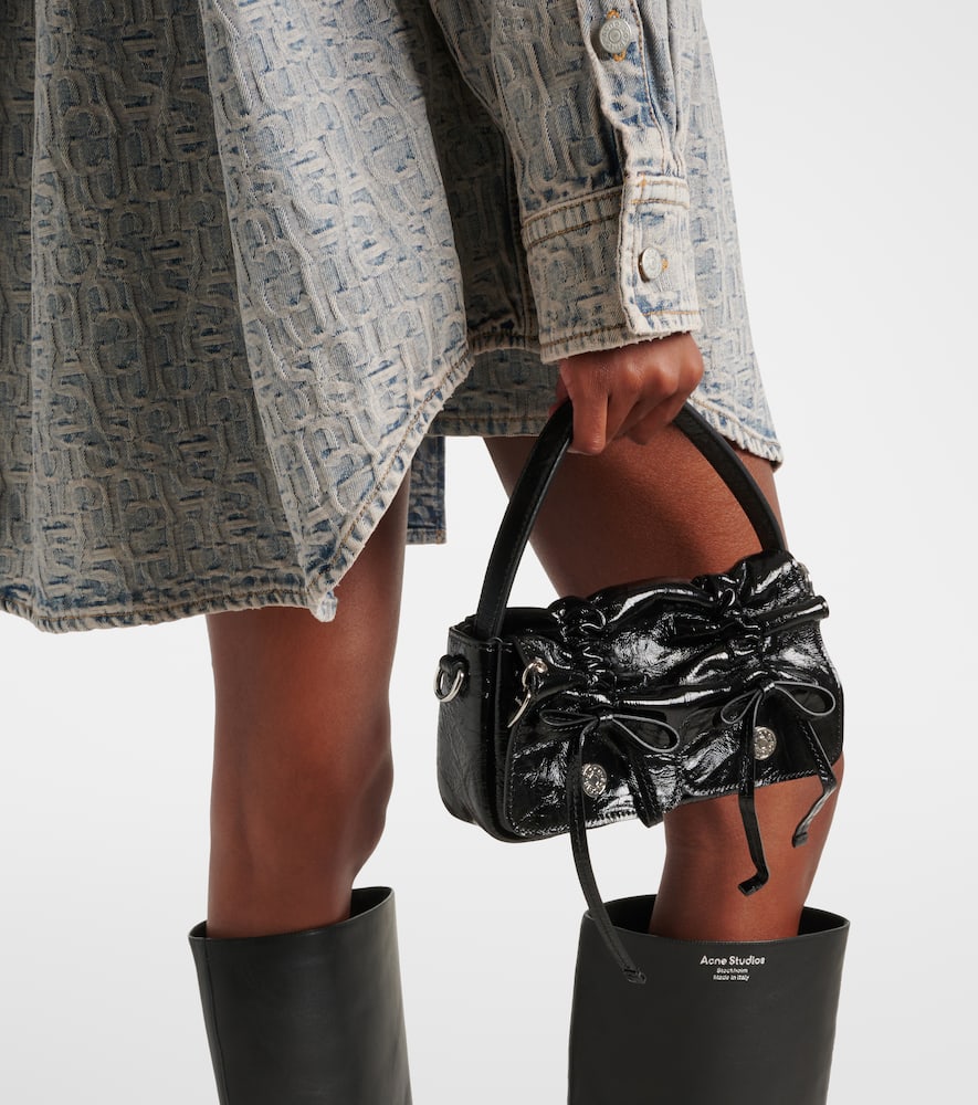 Acne Studios Multipocket leather shoulder bag