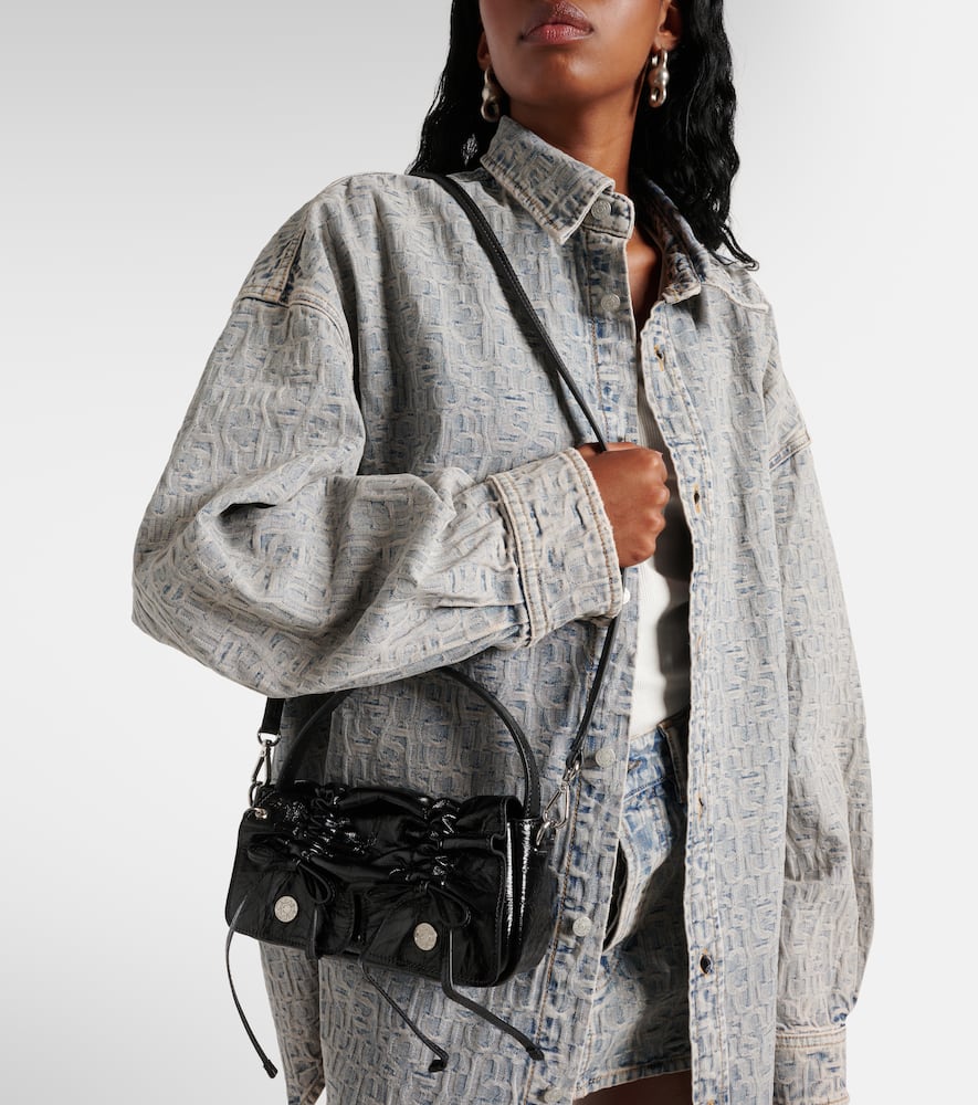 Acne Studios Multipocket leather shoulder bag