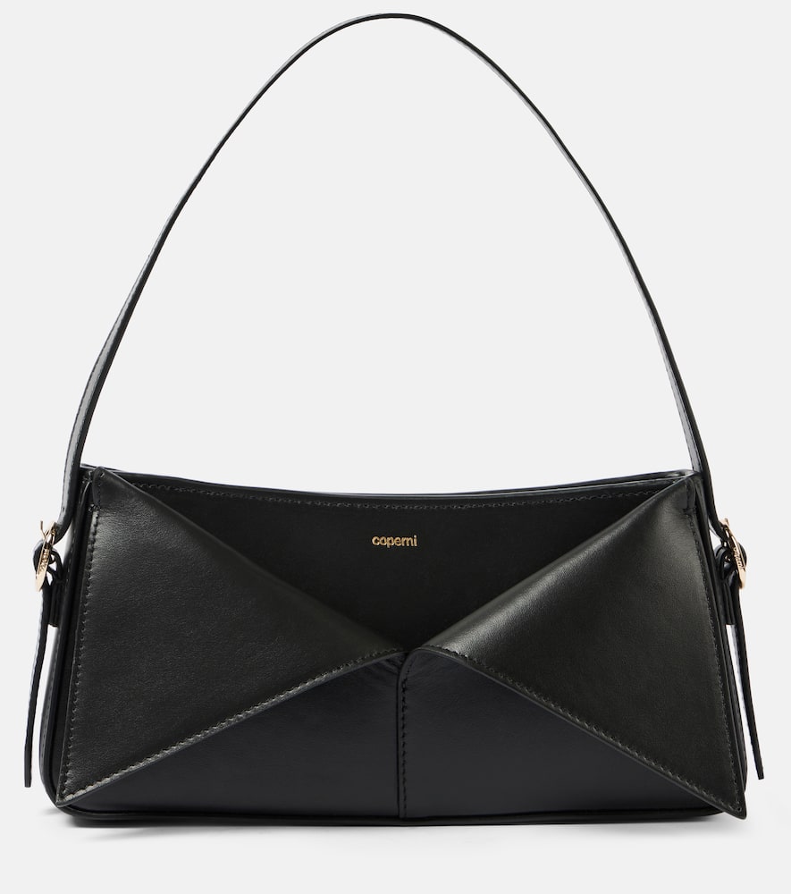 Coperni Logo leather shoulder bag. Shop Coperni Shoulder Bags for women now.