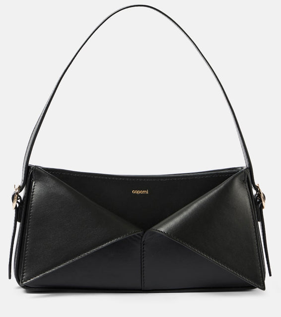 Coperni Logo leather shoulder bag. Shop Coperni Shoulder Bags for women now.