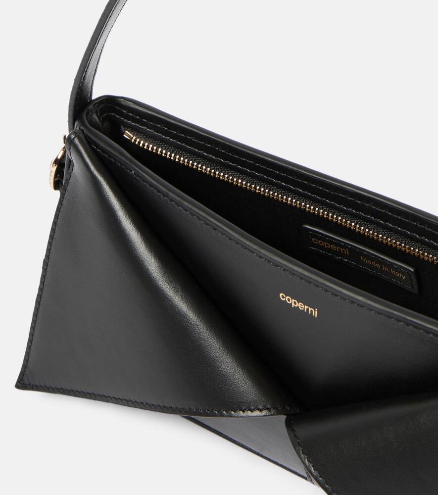 Coperni Logo leather shoulder bag