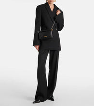 Jacquemus La Petite Pochette Rond Carr√É¬© leather clutch