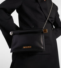 Jacquemus La Petite Pochette Rond Carr√É¬© leather clutch